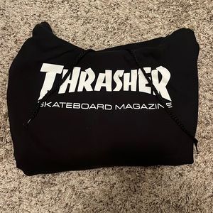 THRASHER Skateboard Magazine black hoodie